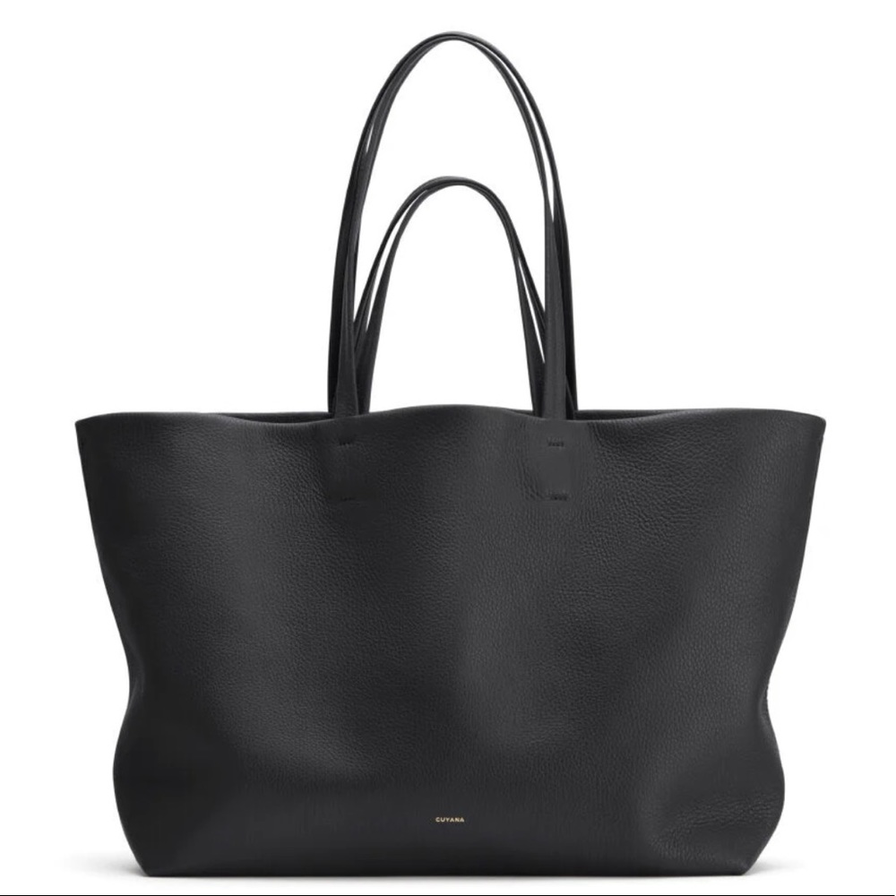Cuyana leather tote